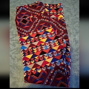 Lularoe Size OS Geometric Leggings